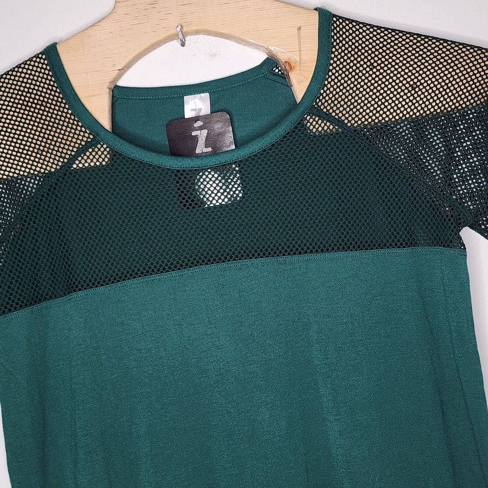 Zoozatz Michigan State Spartans Top Long Sleeve Green Women's Size XL NWT